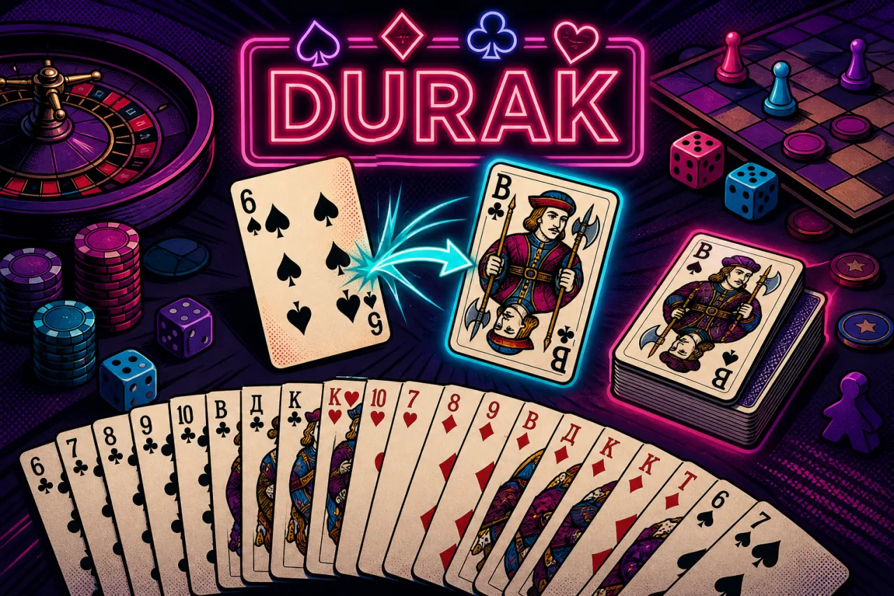 Durak-Regeln: Angreifen, Abwehren und wer der Dummkopf bleibt