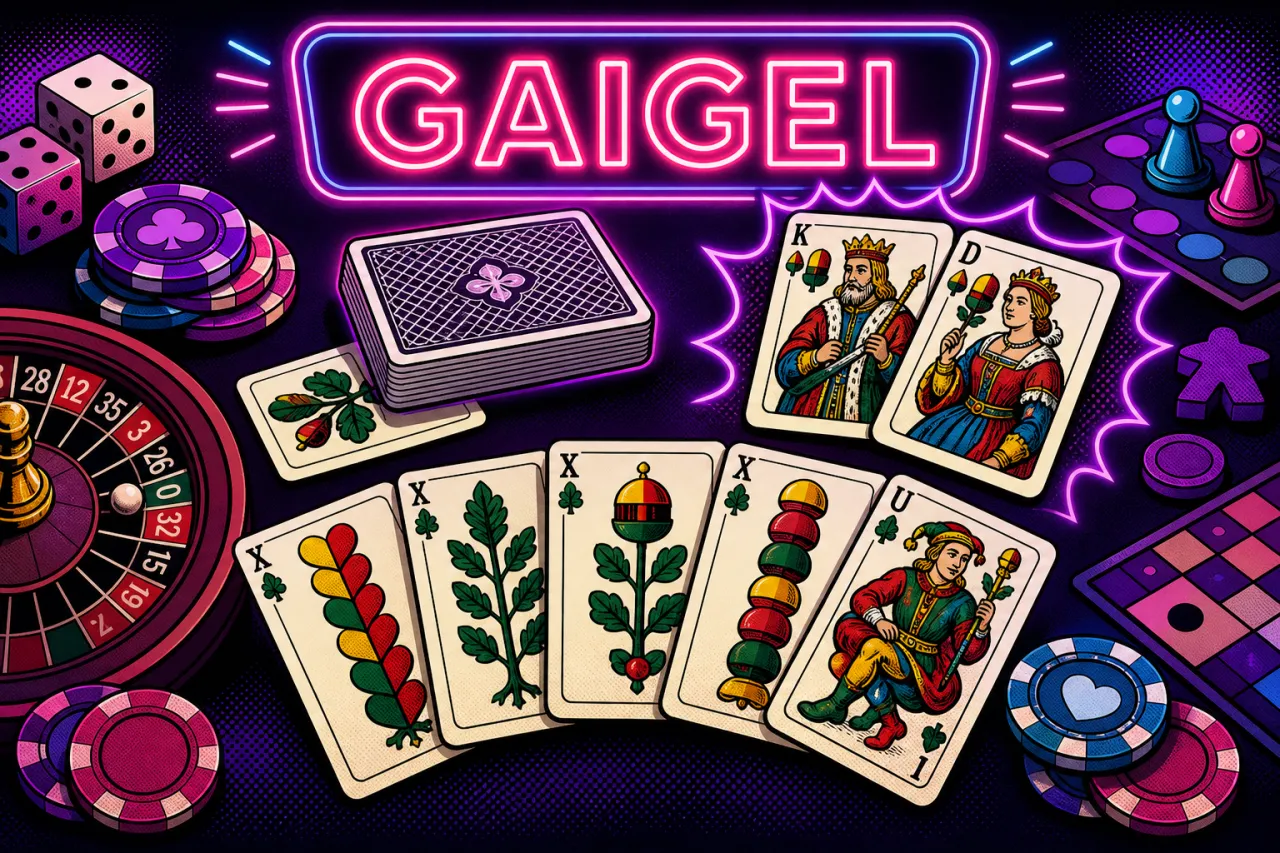 Gaigel-Regeln: Melden, Stechen und die Besonderheiten